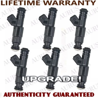 ACTUALIZACIÓN DE 12 ORIFICIOS OEM BOSCH 6 INYECTORES DE COMBUSTIBLE PARA 93-98 Cherokee Wrangler TJ 4,0 L Foto 1 de 2