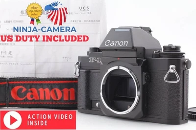 CLA'd Overhauled [Unused] Canon New F-1 F1 AE Film Camera Body From JAPAN - Image 1 of 4