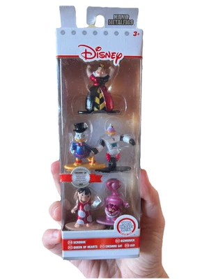 Disney Nano MetalFigs 100% Die-Cast Metal Paquete de 5 Figuras Conjunto de Coleccionista 2017 NUEVO Foto 1 de 4