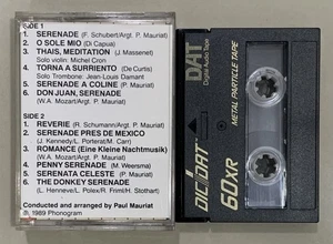 Paul Mauriat - Serenade DAT Production Master Digital Audio Tape Cassette Rare - Picture 1 of 2