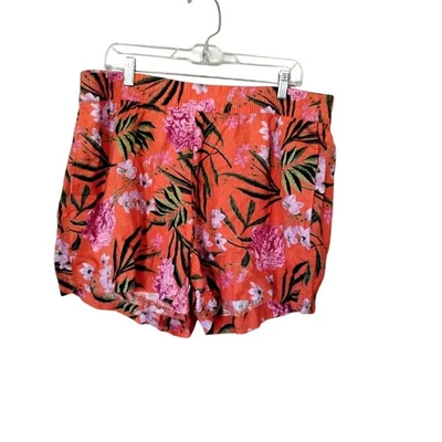 Old Navy Floral Print Women's Shorts Size XL - Image 1 of 3