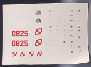 MisterCraft | No. 030216 | 1:72 TS-11 "Iskra" 200 BR Decals - Picture 1 of 1