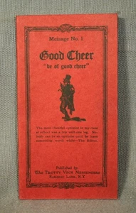 The Trotty Veck Messengers Saranac Lake  inspirational booklet  no. 1  1915 - Bild 1 von 2