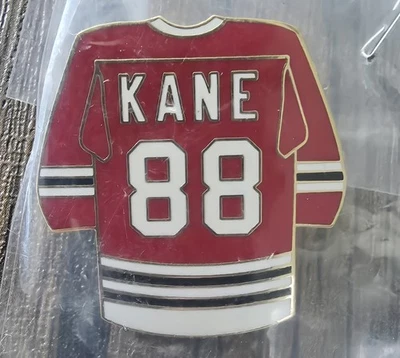 Broche Jersey Chicago Blackhawks NHL Hóquei KANE 88 (Patrick) NOVO NO PACOTE - Imagem 1 de 4