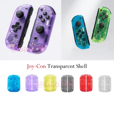 NS Switch Color - Changing  Joy - Con Controller Transparent Color Shell DIY - Image 1 of 3