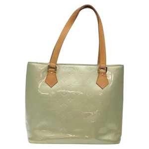 Auténtico bolso de mano Louis Vuitton Houston charol dorado - Imagen 1 de 23