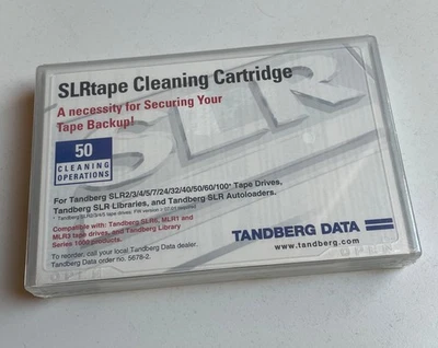 Tandberg Data SLR Cleaning Tape Cartridge, PN 5678-2, Neu & OVP - Bild 1 von 3