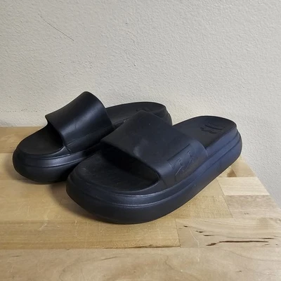 Toboganes de plataforma Billabong Cloud Cushion para mujer talla 7 negro Foto 1 de 4