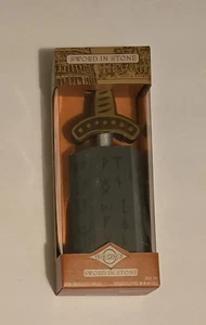 Wooden Brainteaser Puzzle True GENIUS SWORD IN STONE Ages 14 Up NEW MEN WOMEN - Picture 1 of 3
