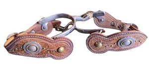 Weber verzierte Ledersporen Nachlassfund - Bild 1 von 6