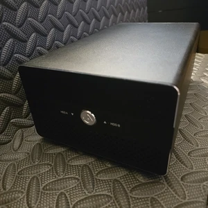 Akitio Thunder2 Duo Pro RAID Enclosure - 500GB SSD + 3TB HDD, w/ Power Supply - Picture 1 of 3
