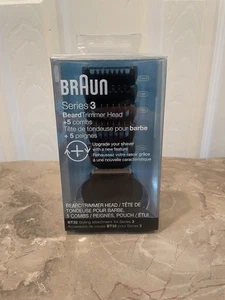 Attacco testa decespugliatore barba Braun serie 3 BT32 nuovo e 5 pettini - Foto 1 di 2