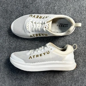 Atreyu Schuhe Herren 10 Weiß Sneaker Schnürer Daily Trainer Running - Bild 1 von 17