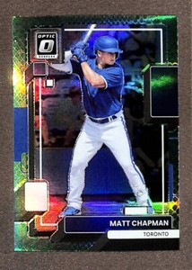 2022 Panini Donruss Optic #151 Matt Chapman Green Dragon Prizm /99