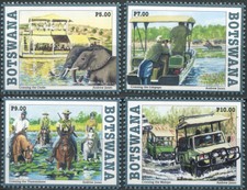 Botswana. 2017. Fähren und Furten (Postfrisch) Satz von 4 Briefmarken