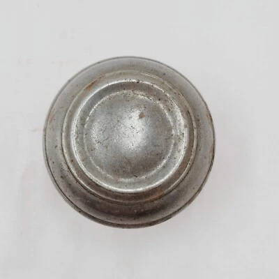 Винтажная ОДИНОЧНАЯ кольцевая стальная дверная ручка аварийная дверная фурнитура 2,25 дюйма (201) - Изображение 1 из 4