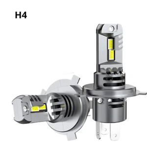 2 Lampadine Led H4 Canbus 80W Luce Bianca Xeno 6500K per Luci Fari Abbaglianti - Foto 1 di 7