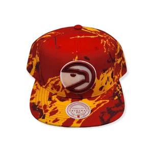 Mitchell & Ness Atlanta Hawks Down For All Adjustable Snapback - Picture 1 of 6
