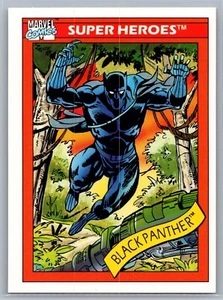 1990 Impel Marvel Universe - Black Panther #20 - quasi nuovo-MT *TEXCARDS* - Foto 1 di 2