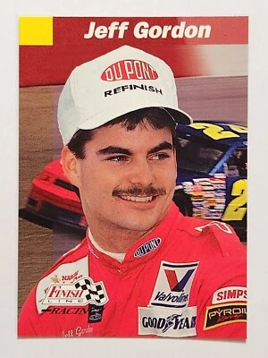 1993 Pro Set Finish Line NASCAR Racing Base #110 Jeff Gordon DuPont Chevy - Image 1 of 2