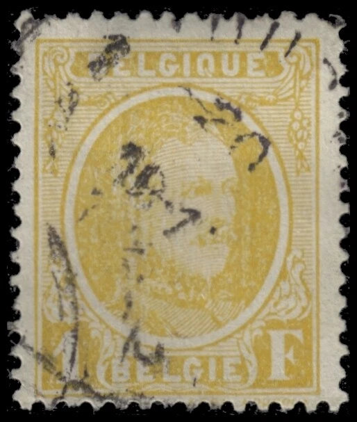 BÉLGICA 186 - Rey Alberto I "1926 Amarillo Pálido" (pa70779) Foto 1 de 1