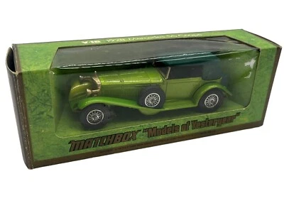 Matchbox Lesney Models of Yesteryear New Y-16 1928 Mercedes SS Coupe Box OVP - Bild 1 von 4