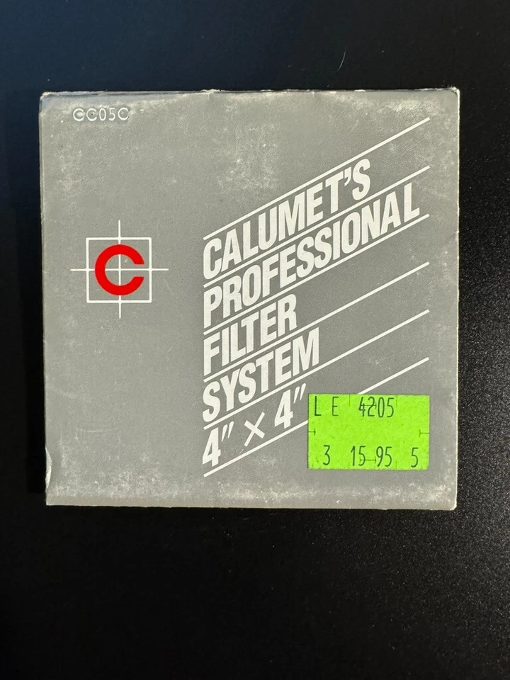 Calumet 4"x4" Professional Photography filter (CC05C) - Image 1 of 1