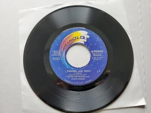 JUSTIN HAYWARD & JOHN LODGE - I Dreamed Last Night / Remember Me MOODY BLUES ex - Picture 1 of 2