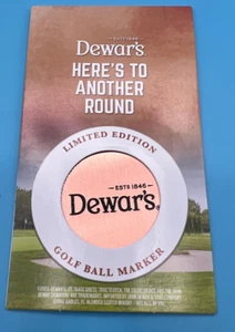 Dewar's Scotch Whisky Golfball Marker 2 Stück - Bild 1 von 2