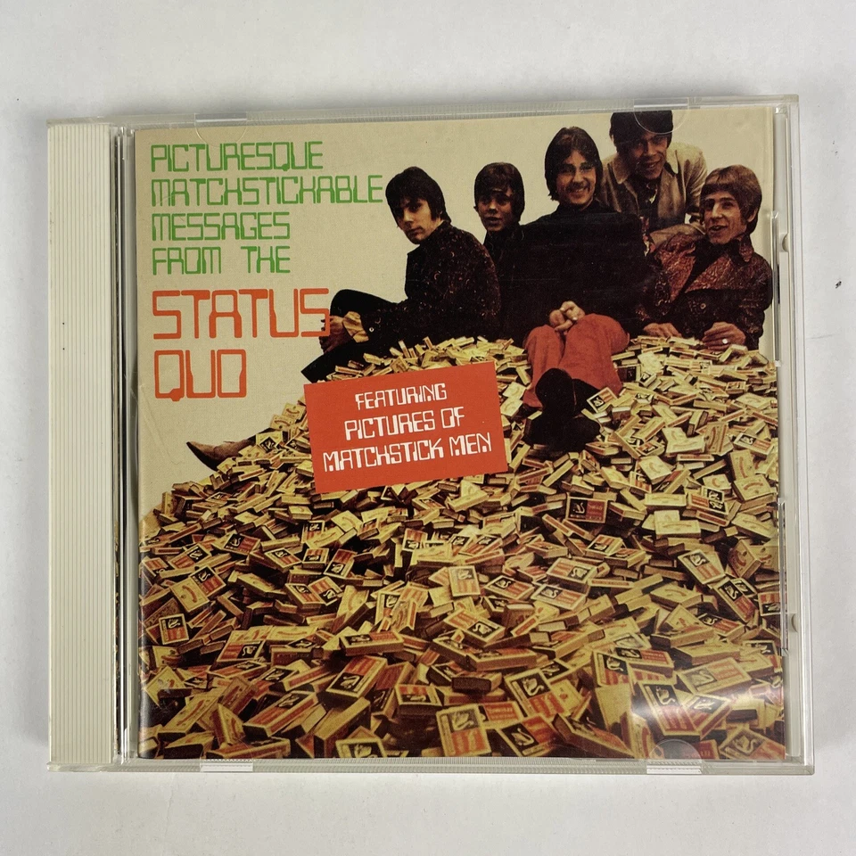Picturesque Matchstickable Messages From The Status Quo CD Japanese Import  #23 - Image 1 of 4