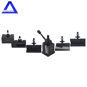 6Pack Swing Dia 10-15" BXA 250-222 Wedge Type Quick Change Tool Post Holder Set - Picture 1 of 8