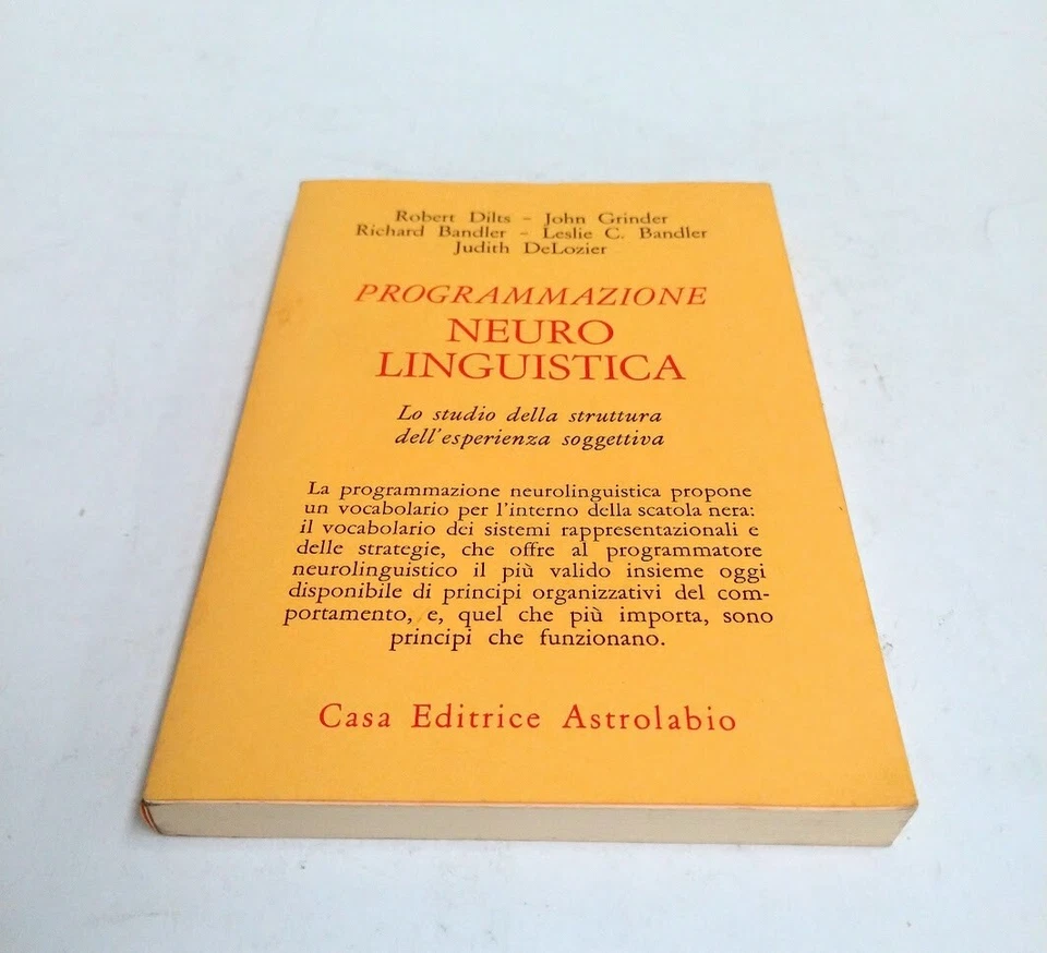 Libro Programmazione neuro linguistica - Immagine 1 di 1