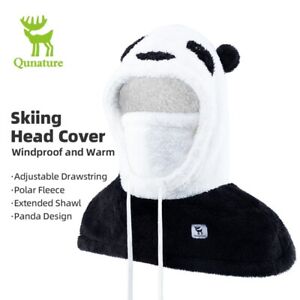 Qunature Thermal Head Cover Cycling Ski Face Mask Adjustable Fleece Winter