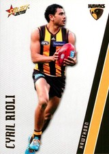 ✺New✺ 2015 HAWTHORN HAWKS AFL Premiers Card CYRIL RIOLI