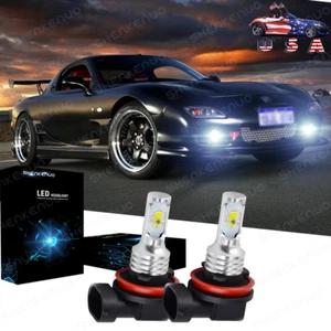 Faro antiniebla H11 bombillas LED blanco súper brillante para Mazda RX-8 2004-2008 - Imagen 1 de 12