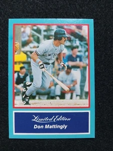 Baseball Card Limited Edition DON MATTINGLY Yankees NRMT - Picture 1 of 2