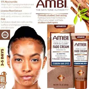 AMBI Skin Dark spot Fade cream Lightening Bleaching Cream Dark Spot Whitening - Picture 1 of 9