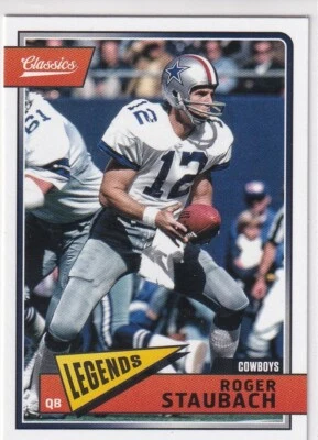 ROGER STAUBACH 2018 Panini Classics #193 Cowboys - Image 1 of 2