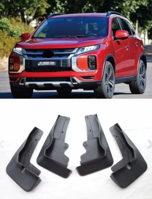 Front Rear Splash Guards Mud Flaps Mudguards For 2020-2024 Mitsubishi ASX - Image 1 of 4