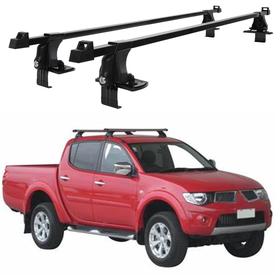 54"Top Roof Rack Cross Bar Luggage Cargo Carrier For Mitsubishi Triton 2006-2015 - image 1 of 4