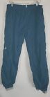 Vintage SPALDING Athletic Apparel Men's Blue Medium Lined Warmup pants 30" Waist