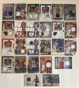 x25 NBA Relic Jersey Card LOT! Cade Rookie! Mitchell, Garnett, Webber +++ - Picture 1 of 9
