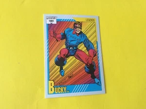 Tarjeta de novato Bucky Winter Soldier 1991 Impel Marvel Universe RC ENVÍO GRATUITO - Imagen 1 de 1