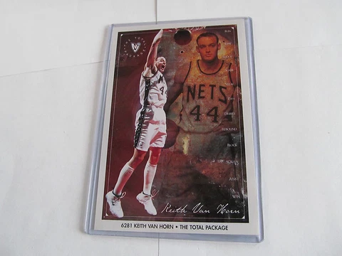 MINT 1990's KEITH VAN HORN "TOTAL PACKAGE" NEW JERSEY NETS ORIGINAL MINI POSTER Cover