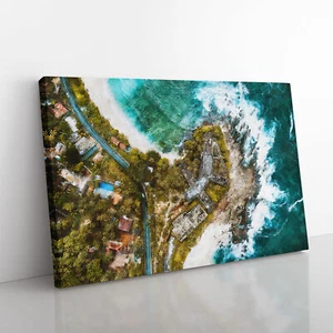 Tangalle In Sri Lanka Canvas Wall Art Print Framed Picture Decor Living Room - Foto 1 di 6