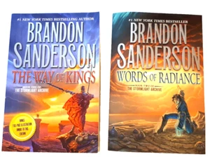 Lot of 2 Stormlight Archive TPB 1-2 Brandon Sanderson The Way of Kings, Radiance - Picture 1 of 20