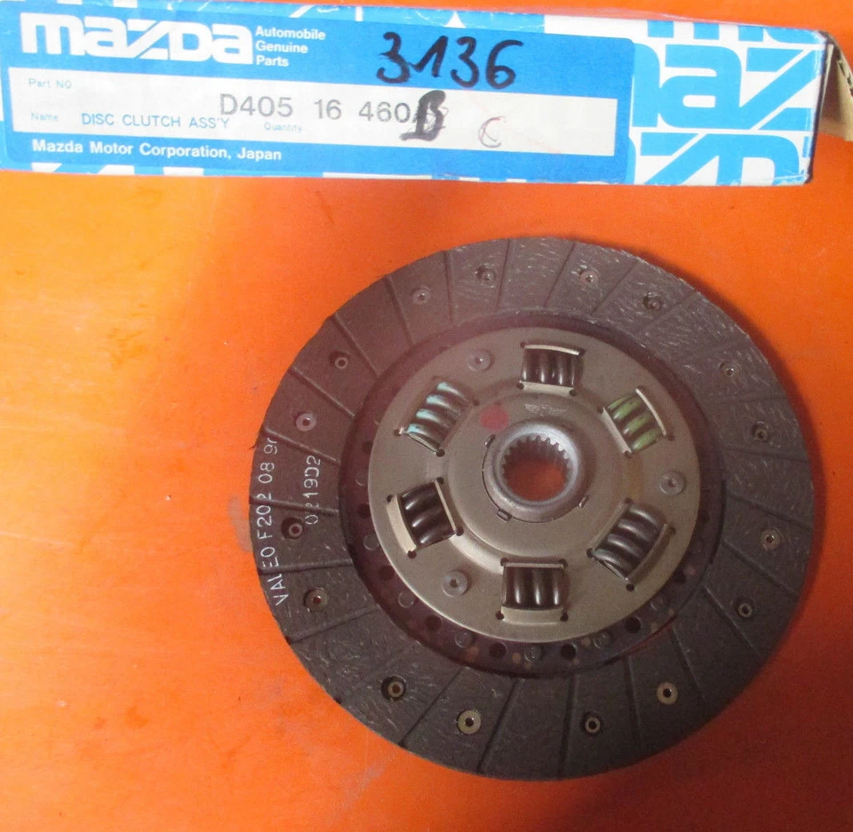 orig.Mazda 323,626,929 (BW,GD,GV,GE,HB) D405-16-460B,Kupplung,Kupplungsscheibe, - Bild 1 von 1