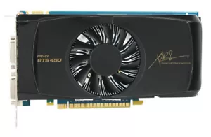 PNY GeForce GTS450 GDDR5 1GB PCIe 2.0 x16 SLI Support Video Card (VCGGTS4501XPB) - Picture 1 of 8