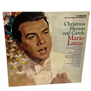 Mario Lanza Christmas Hymns And Carols (Vinyl, 1963) RCA Camden CAS 777(e) VG+ - Picture 1 of 10