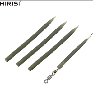 25 green Anti-tangle sleeves 54mm and 40mm Carp Barbel Fishing tackle - Picture 1 of 2